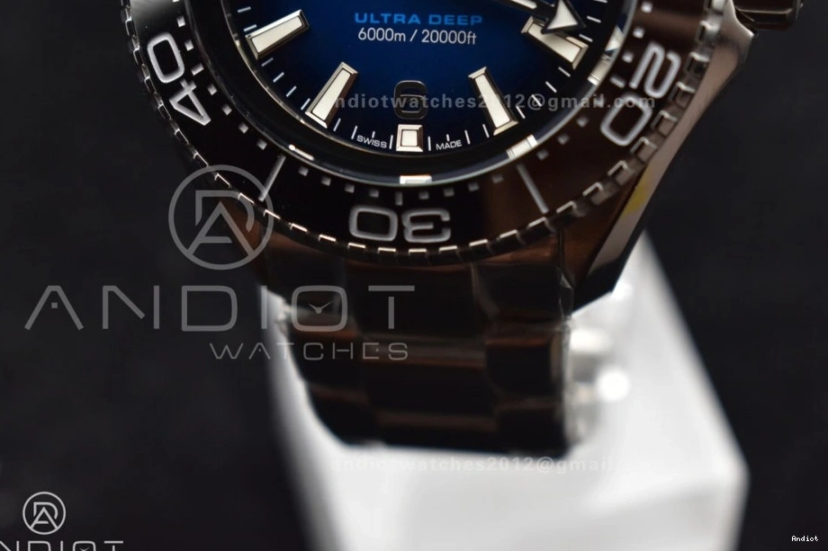 Edition SS Black SS Best A2824 on Bracelet Bezel Seamaster Blue 6000M Ultra Ceramic Deep Dial TF 1:1 0104